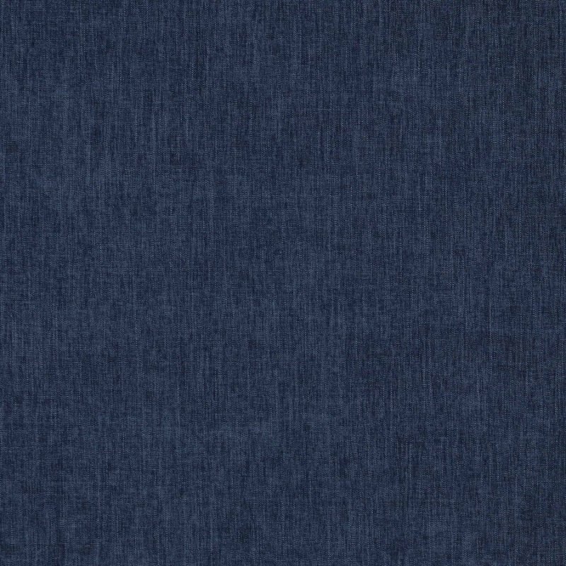 Jane Churchill Palma Uni-Stoff in Indigo