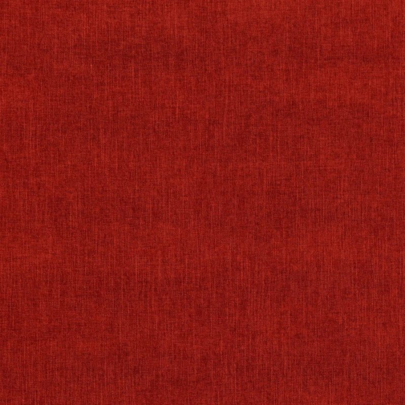Jane Churchill Palma Uni-Stoff in Tomato Red