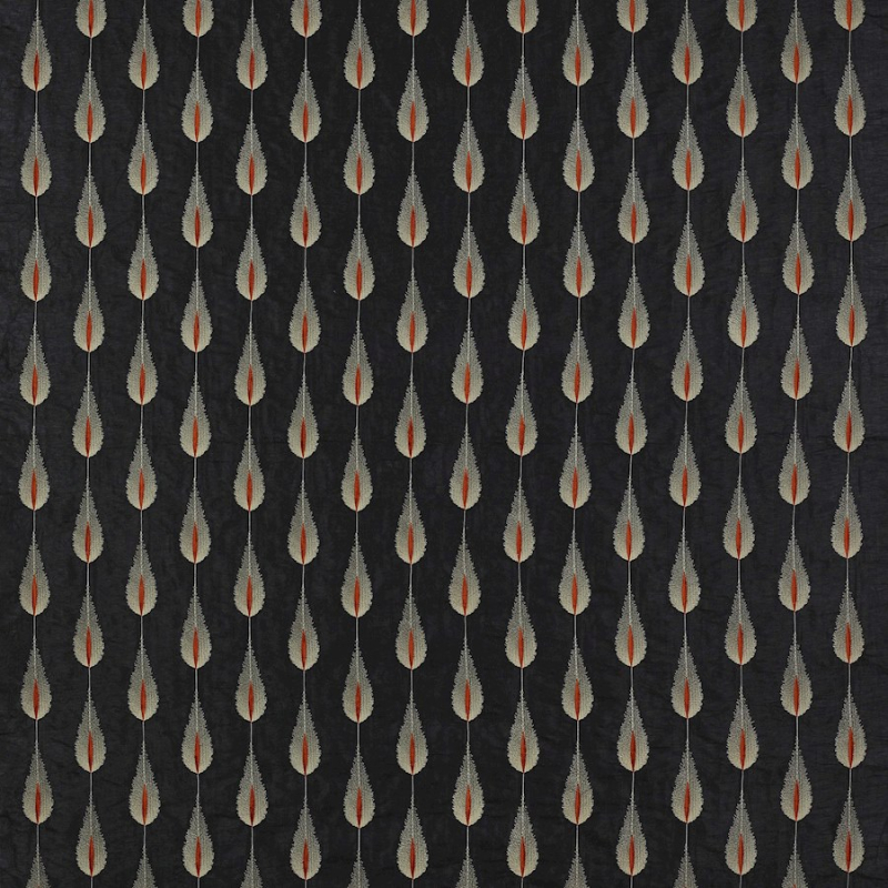 Preview: Jane Churchill Plato Stoff in Charcoal
