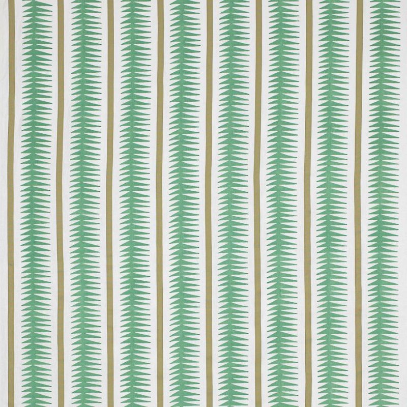 Preview: Jane Churchill Rae Leinenstoff in Green