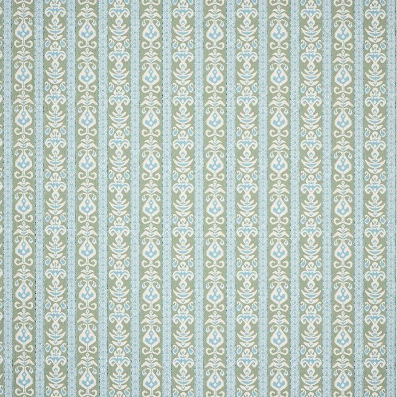 Preview: Jane Churchill Ramona Ikat-Stoff in Green