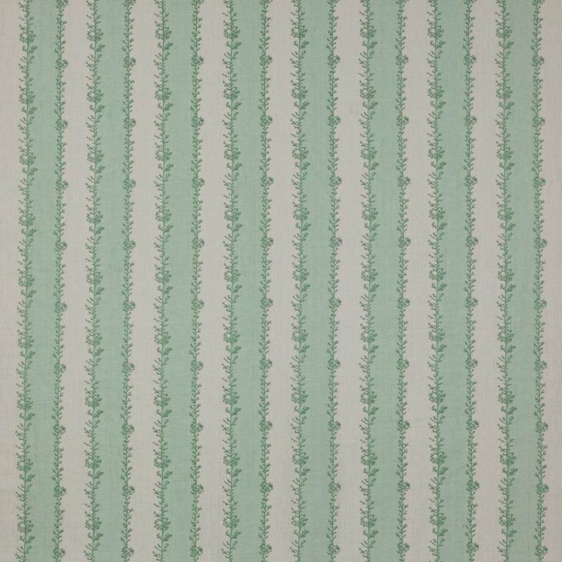 Preview: Jane Churchill Rossie Leinenstoff in Green