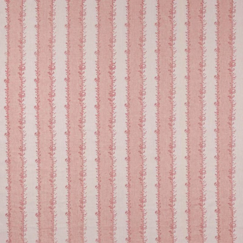 Preview: Jane Churchill Rossie Leinenstoff in Pink