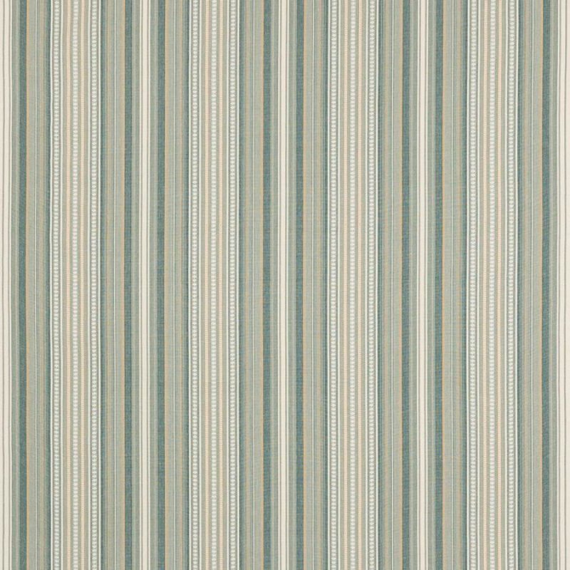 Jane Churchill Seville Stripe Streifenstoff in Aqua