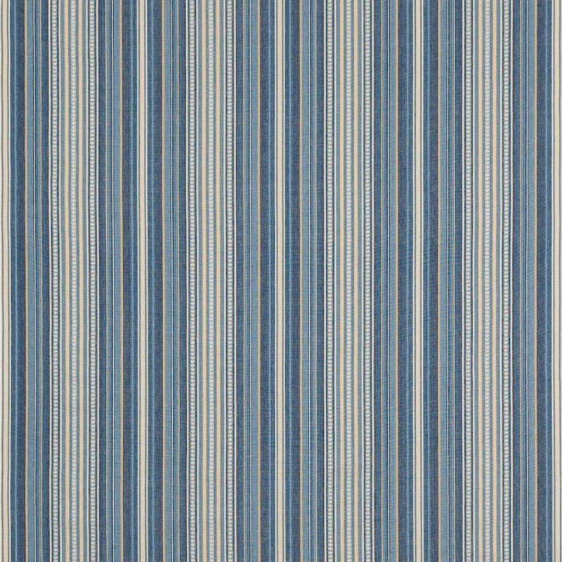 Preview: Jane Churchill Seville Stripe Streifenstoff in Indigo