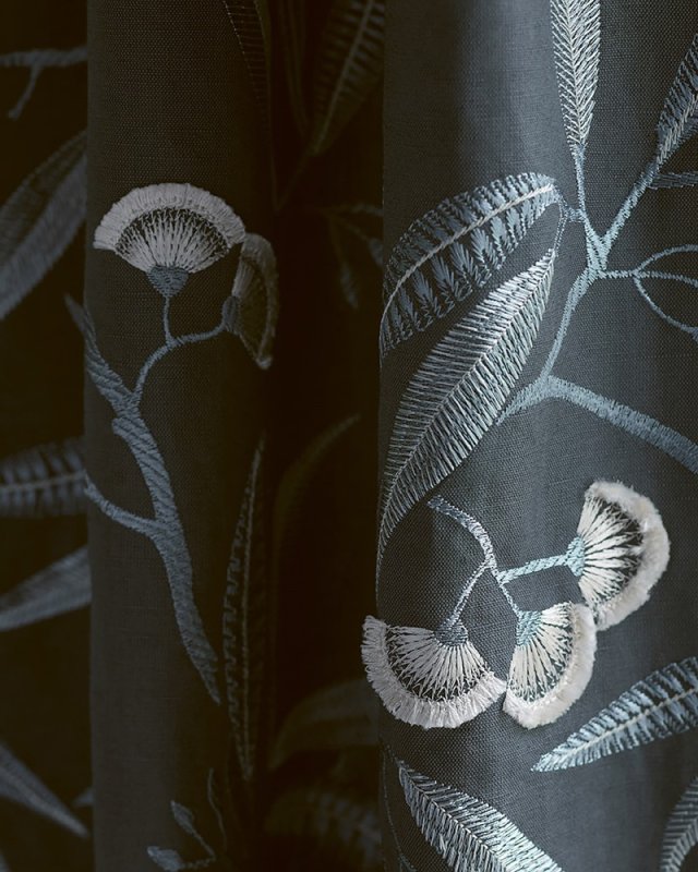 Detail der Stickerei von Jane Churchill Silverwood
