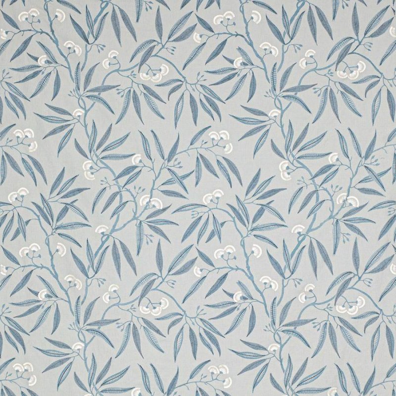 Preview: Jane Churchill Silverwood Stoff in Duck Egg