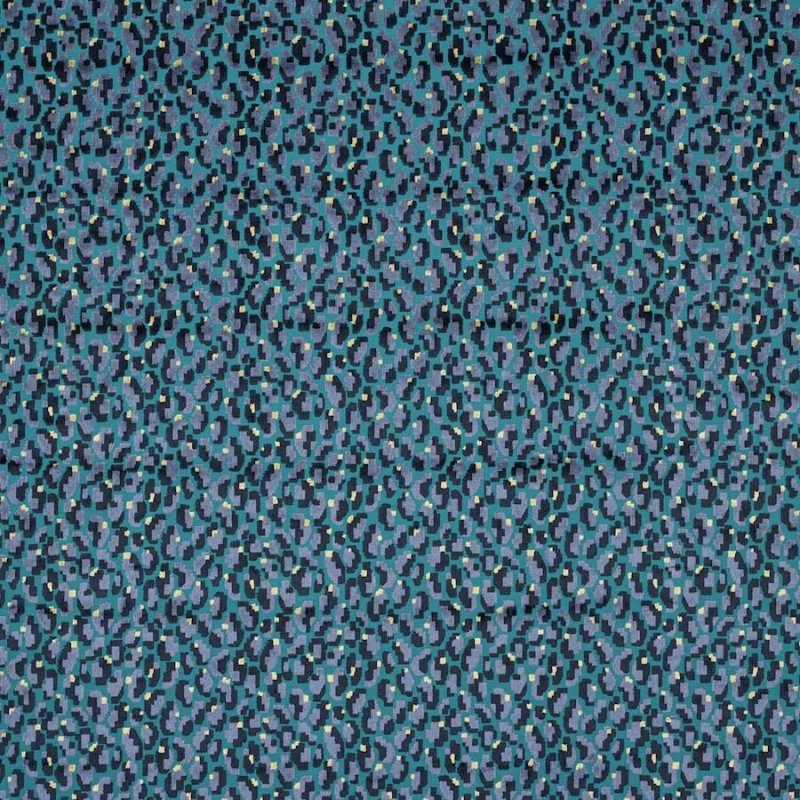 Preview: Simbar Teal – Stoff von Jane Churchill
