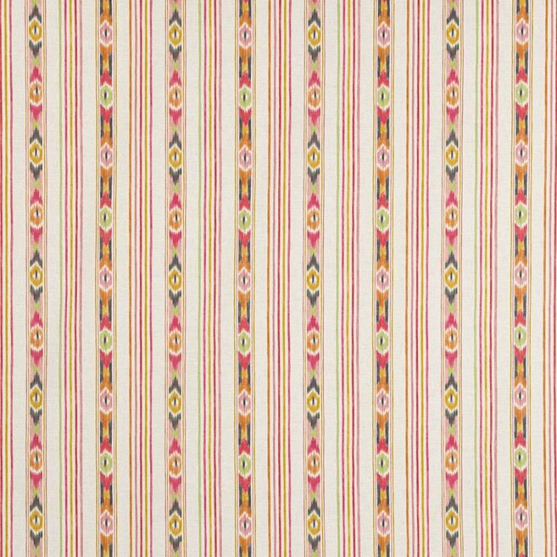Preview: Sitari Stripe Red – Stoff von Jane Churchill