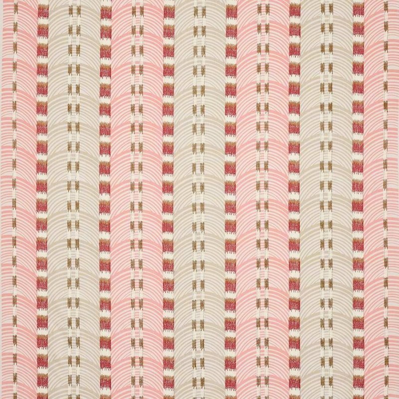 Preview: Sunsari Red – Stoff von Jane Churchill
