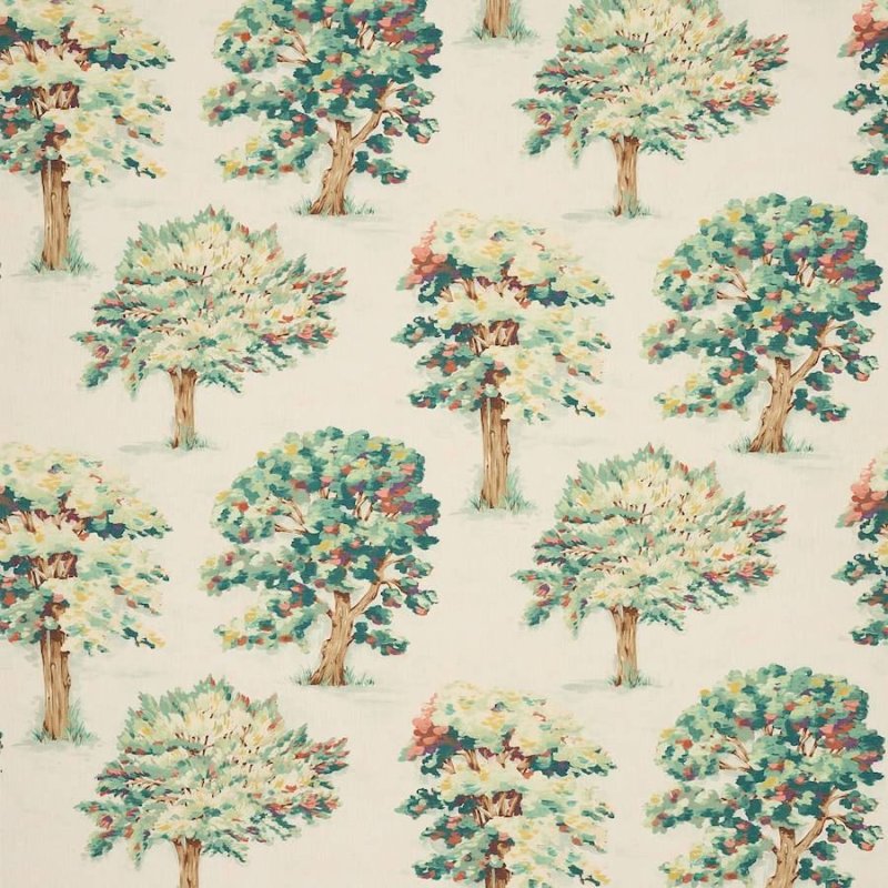 Sylvan Tree Green – Stoff von Jane Churchill