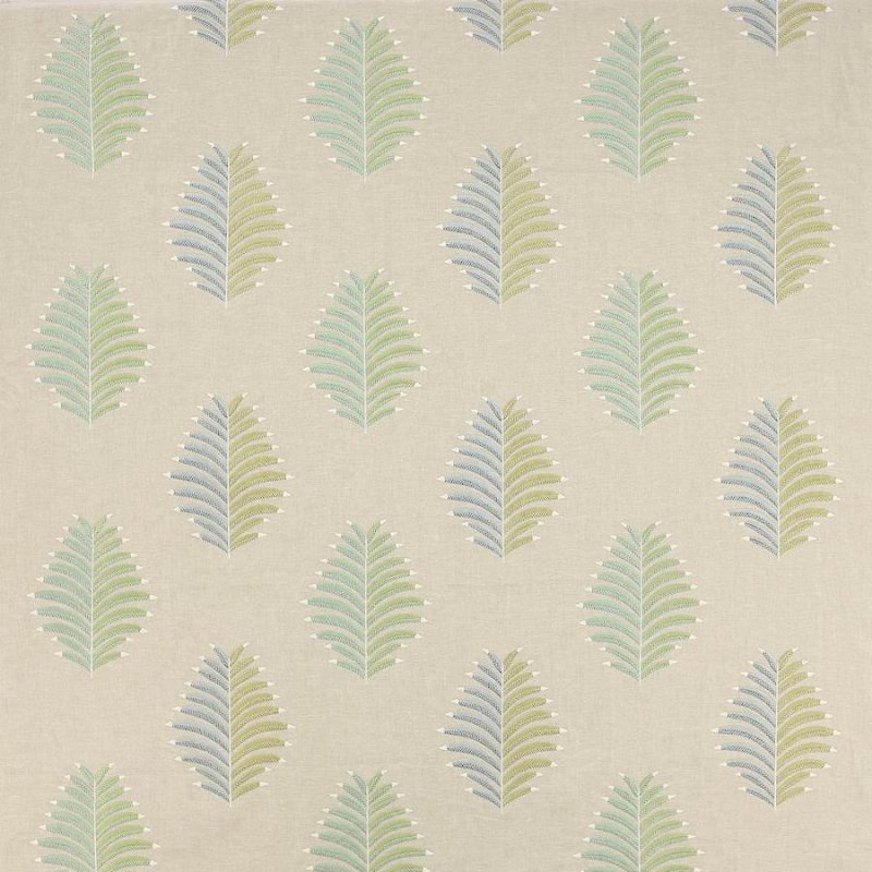 Jane Churchill Tambour Stoff in Green