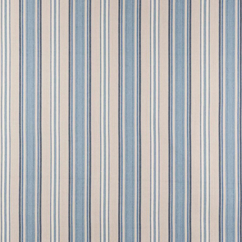 Preview: Jane Churchill Tango Stripe Streifenstoff in Linen/Blue