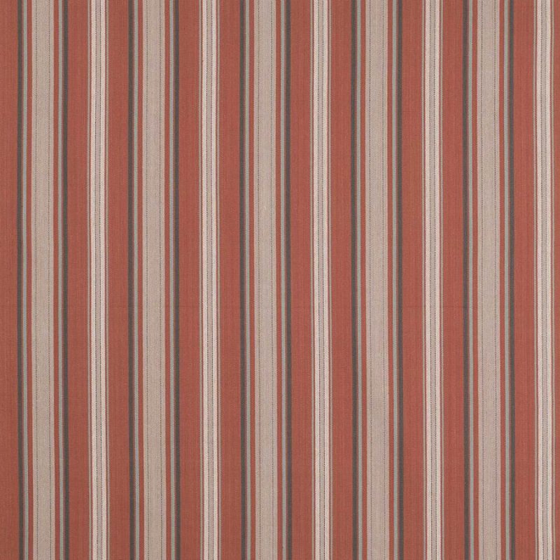 Jane Churchill Tango Stripe Streifenstoff in Red