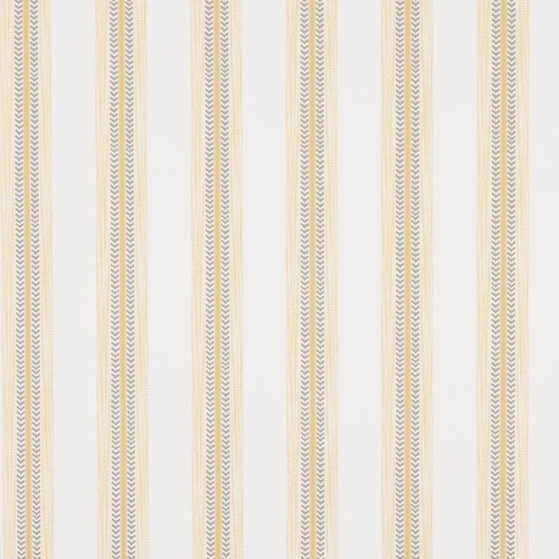 Preview: Camber Stripe Tapete von Jane Churchill in Yellow