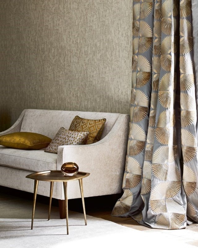 Dorado Tapete von Jane Churchill – Ambiente