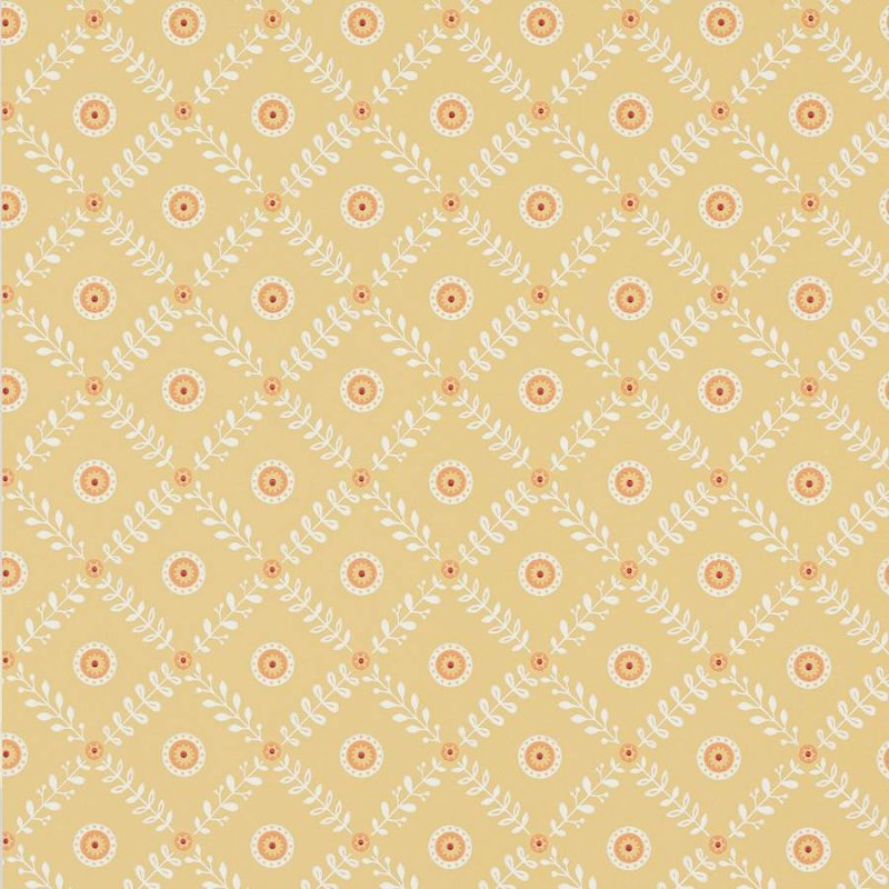 Payton Tapete von Jane Churchill in Yellow