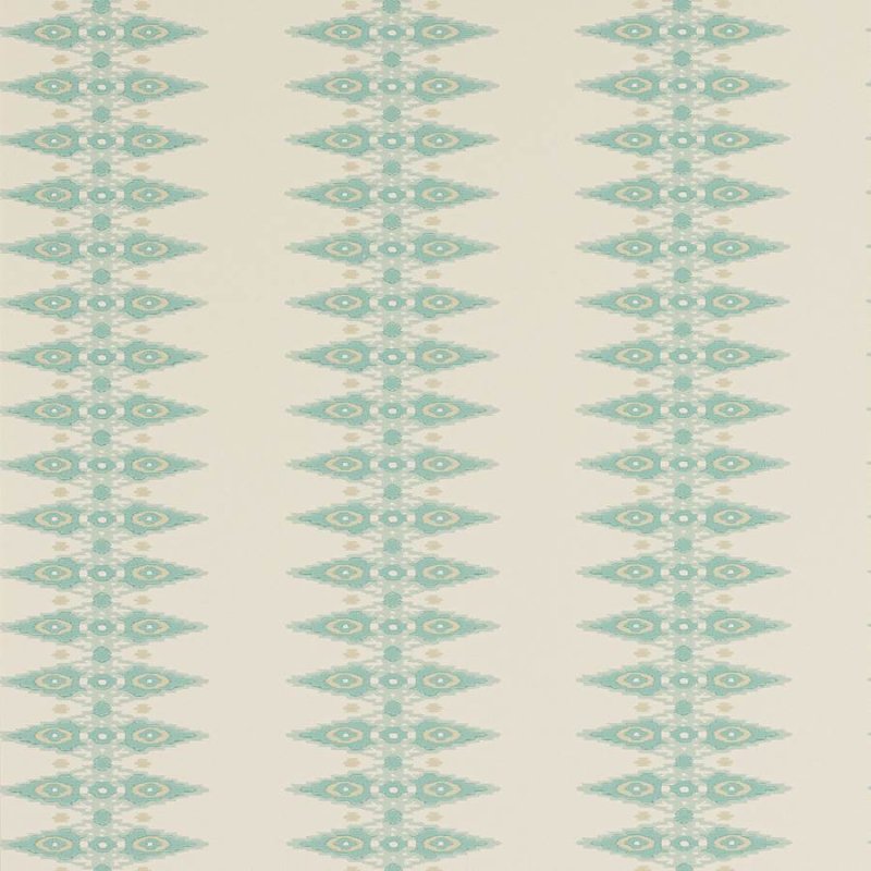 Preview: Priya Stripe Tapete von Jane Churchill in Aqua