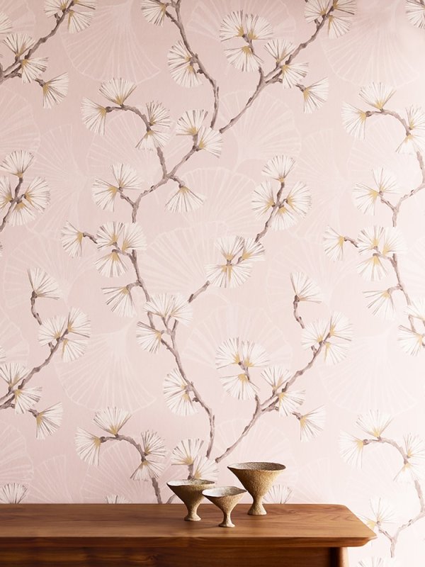 Preview: Snow Flower Tapete von Jane Churchill – Ambiente