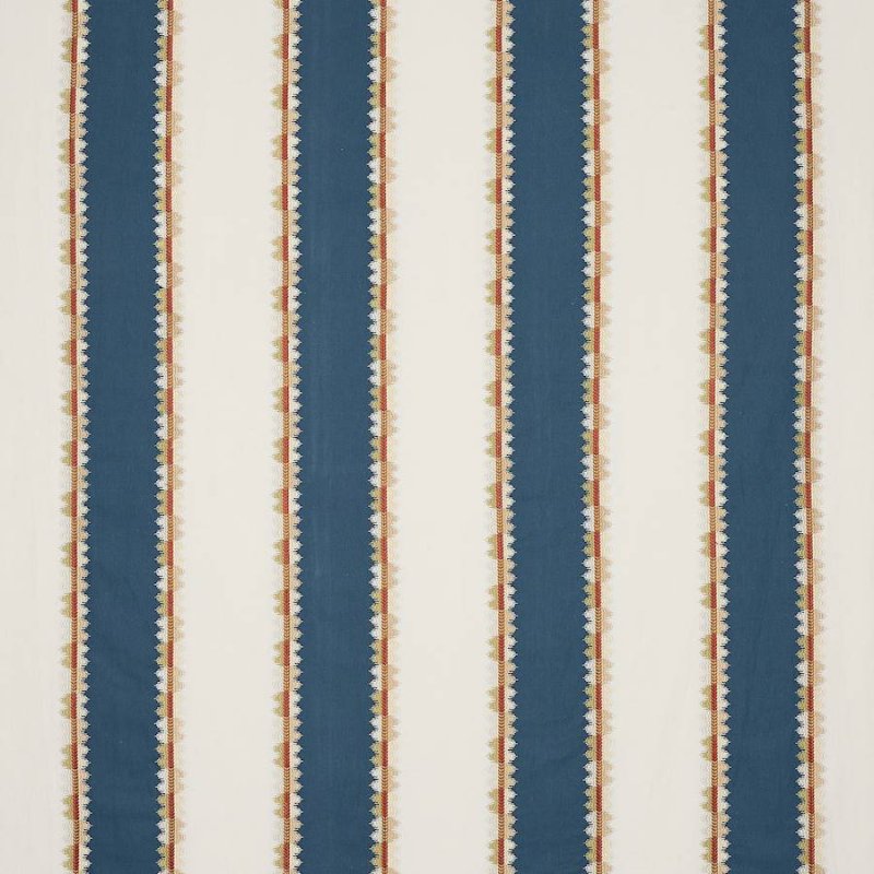 Preview: Jane Churchill Toro Stripe Streifenstoff in Navy