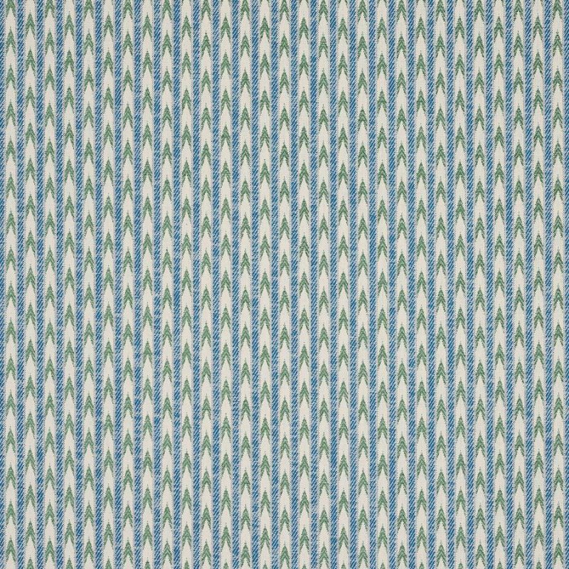 Preview: Jane Churchill Varro Webstoff in Blue/Green