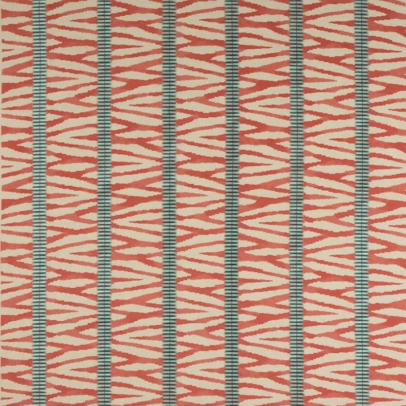 Preview: Wilder Red – Stoff von Jane Churchill