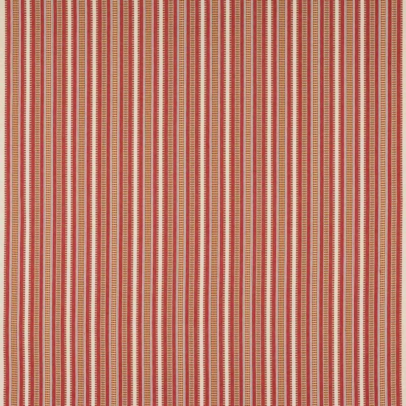 Preview: Yarra Stripe Red – Stoff von Jane Churchill