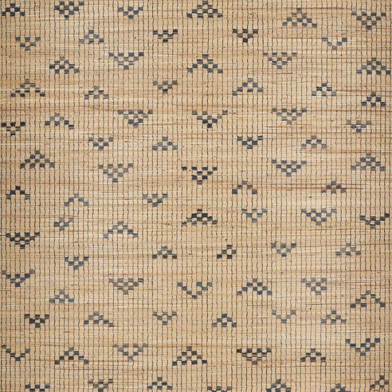 Tao Mitternachtsblau – Naturtapete von Larsen