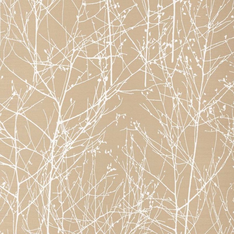Preview: Wintertree Birke – Tapete von Larsen