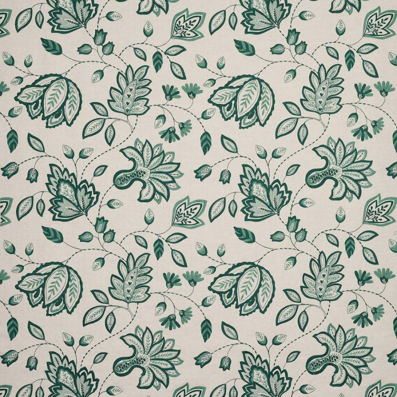 Manuel Canovas Bala Stoff in Menthe