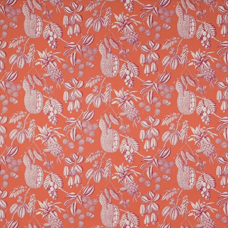 Preview: Manuel Canovas Balangan Baumwollstoff in Coquelicot
