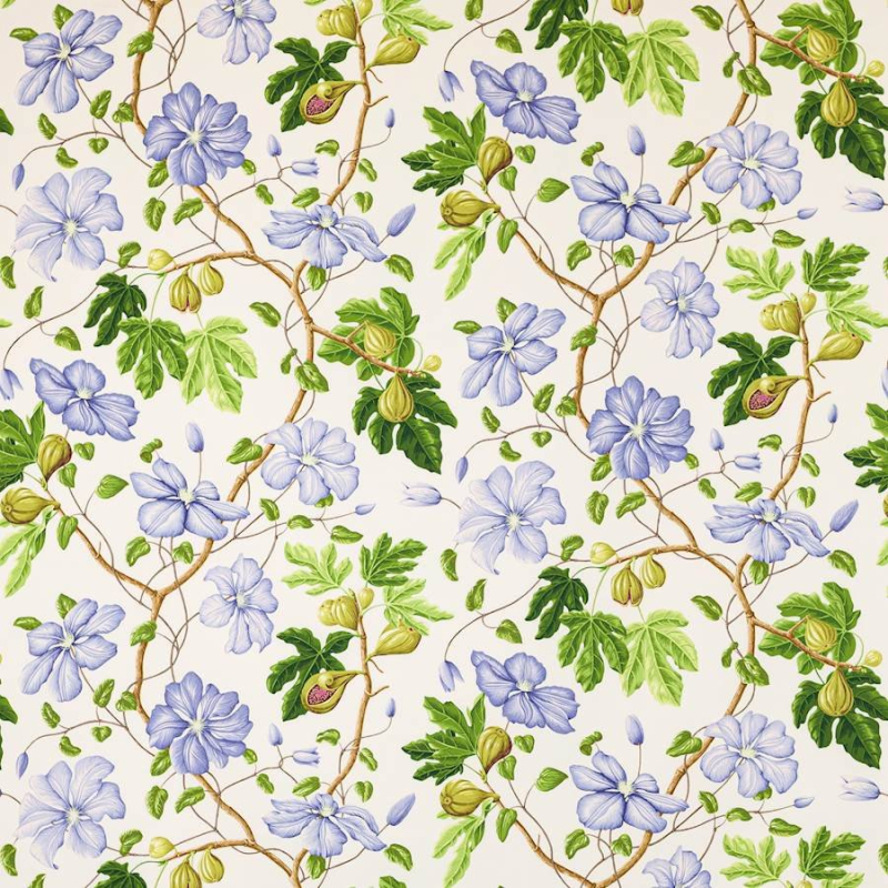 Manuel Canovas Castellane Stoff in Azur