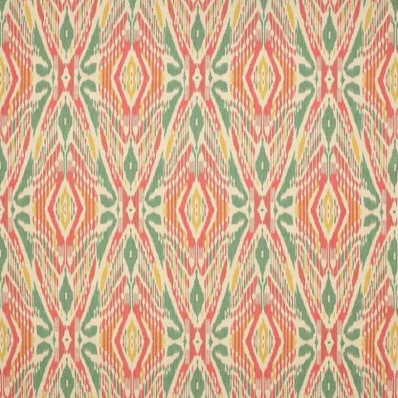 Preview: Manuel Canovas Dalmas Leinenstoff in Corail