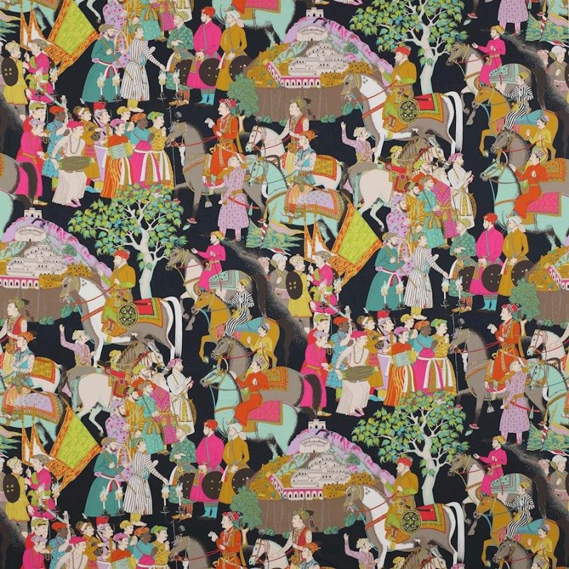 Preview: Dara Noir – Stoff von Manuel Canovas