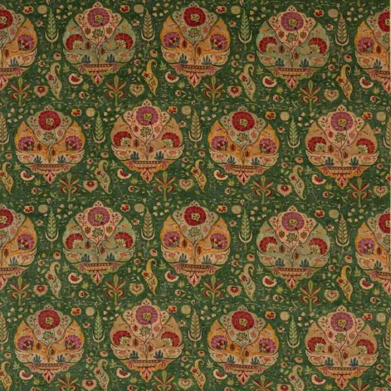 Manuel Canovas Darya Velours Samtstoff in Foret