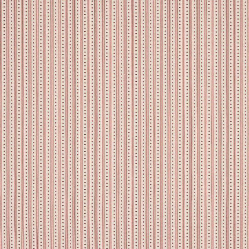 Manuel Canovas Domino Streifenstoff in Grenat