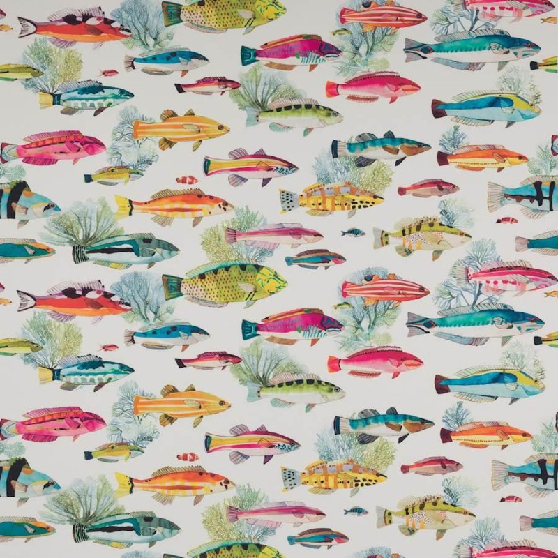 Preview: Fidji Corail – Stoff von Manuel Canovas