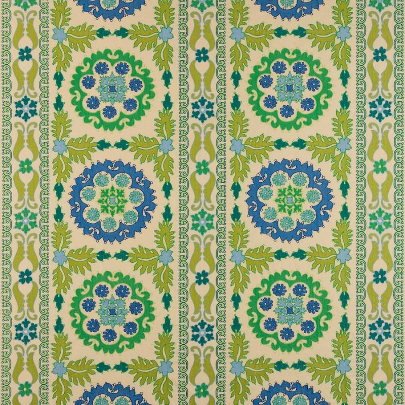 Manuel Canovas Kashan Stoff in Kiwi