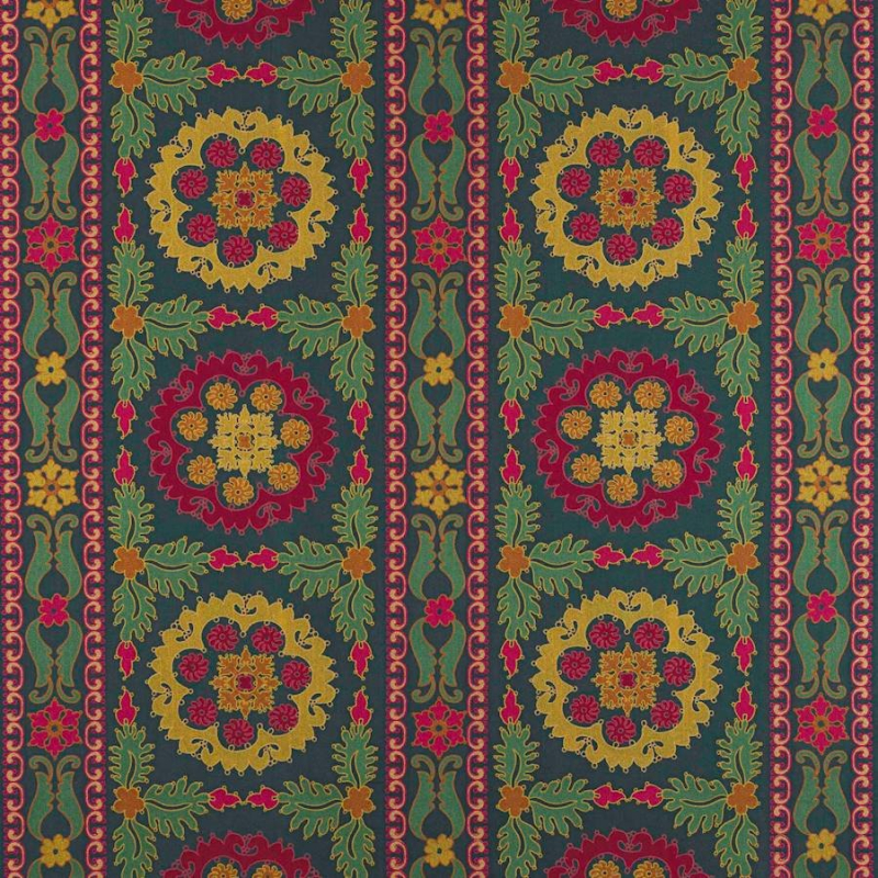 Preview: Manuel Canovas Kashan Stoff in Nuit