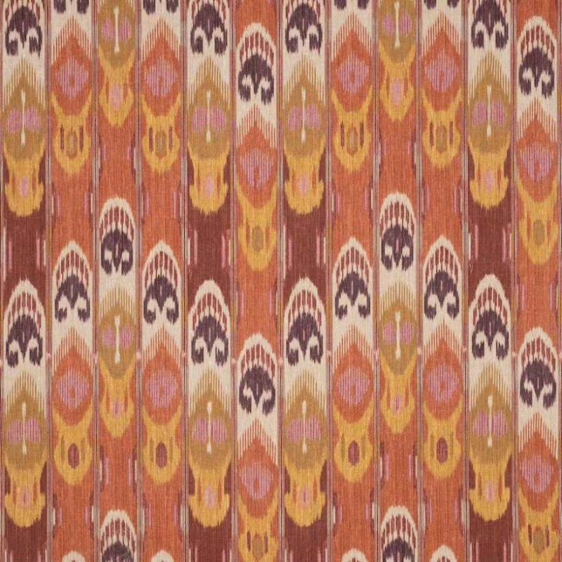 Preview: Manuel Canovas Kerala Leinenstoff in Paprika
