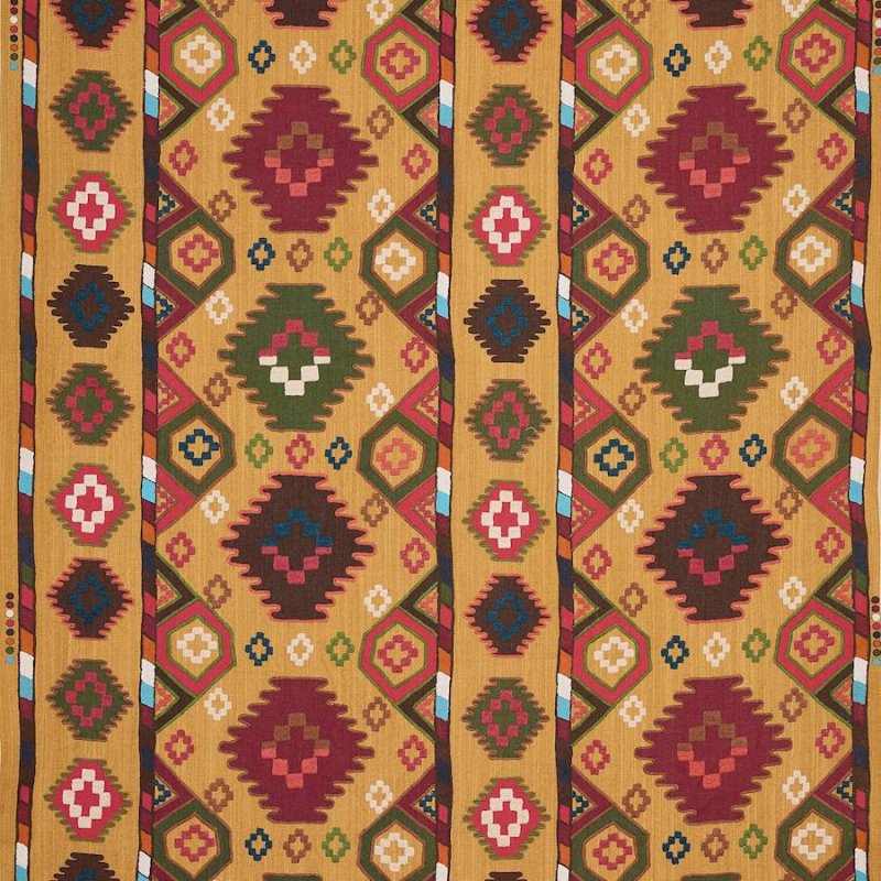Preview: Manuel Canovas Khora Stoff in Curry