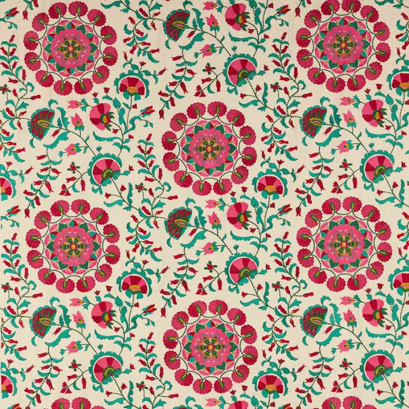 Preview: Manuel Canovas Koti Stoff in Terracotta