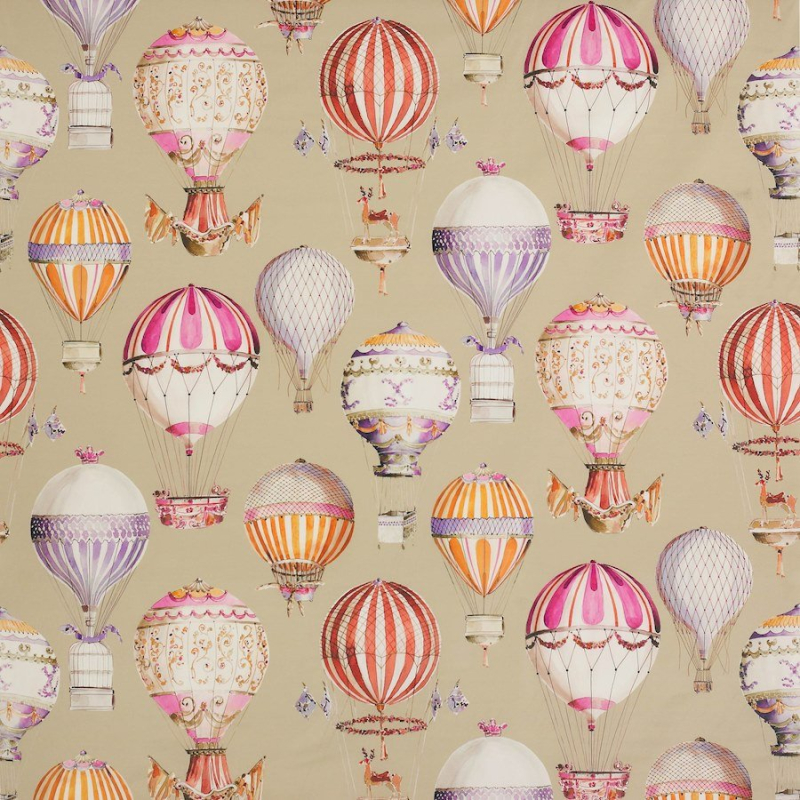 Preview: Manuel Canovas L'Envol Stoff in Tomate