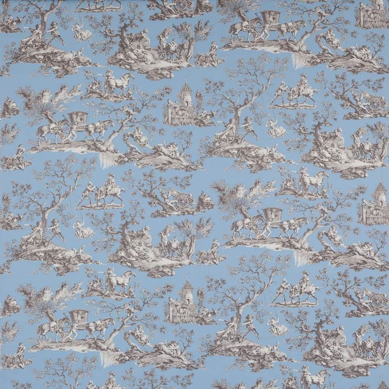 Manuel Canovas La Musardiere Stoff in Bleuet