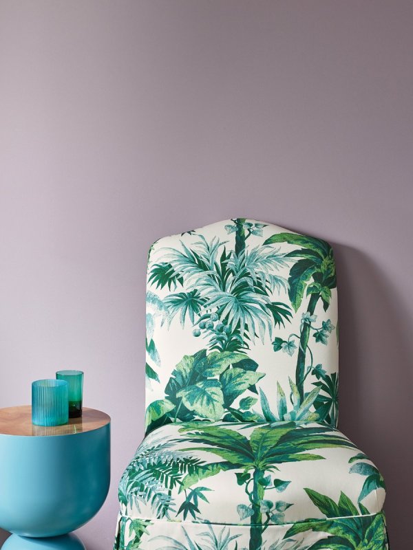 Stuhl mit Bezug aus Manuel Canovas Malacca in Prairie
