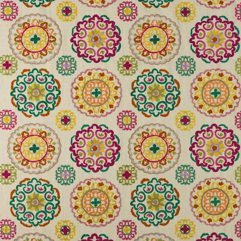 Preview: Manuel Canovas Margaux Stoff in Fuchsia