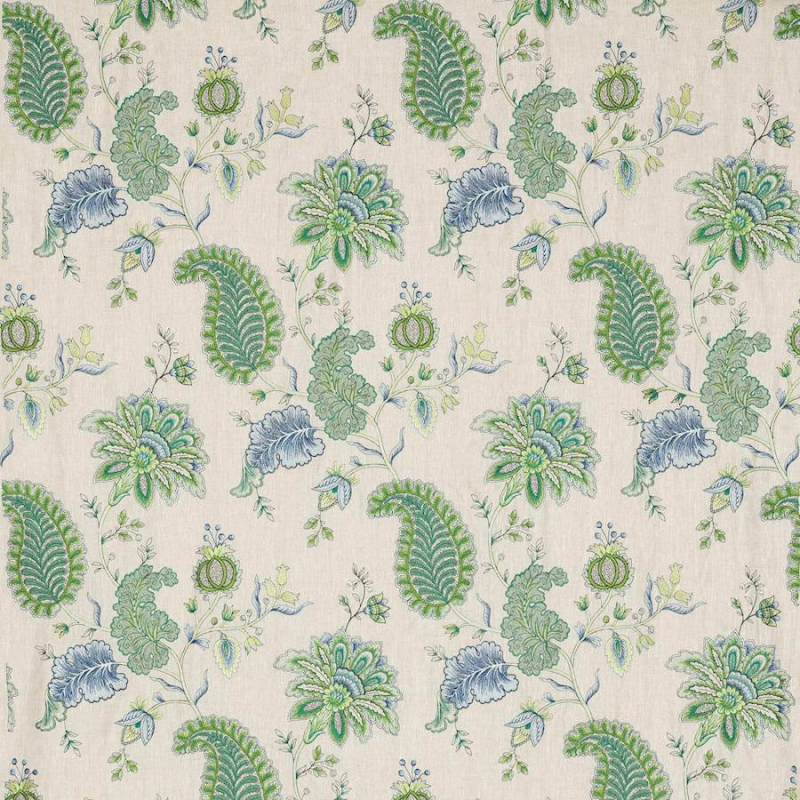 Preview: Manuel Canovas Masha Stoff in Emeraude