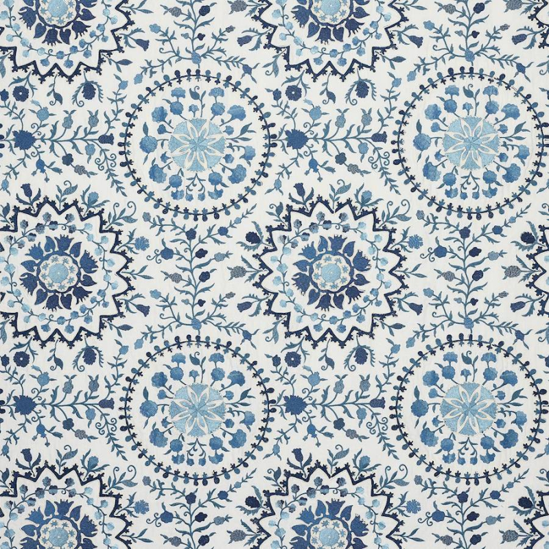 Preview: Manuel Canovas Neela Stoff in Indigo