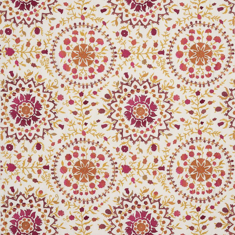 Preview: Manuel Canovas Neela Stoff in Rose Indien