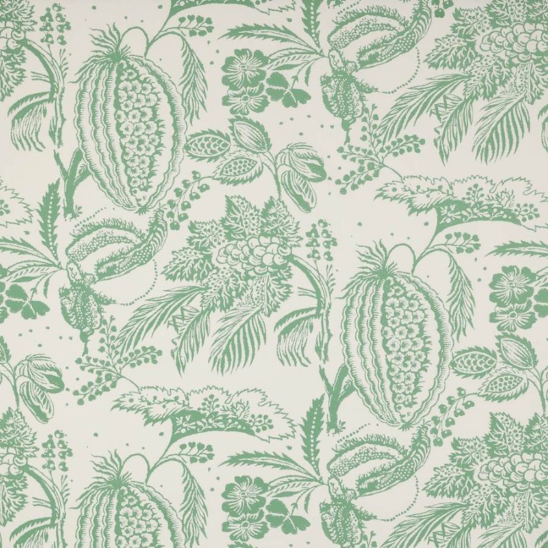 Preview: Manuel Canovas Pali Baumwollstoff in Menthe